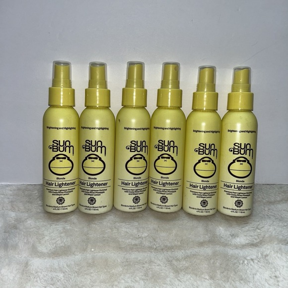 Sun Bum Other - New Lot Of 6 Sun Bum Premium Hair Lightener Blonde To Medium Brown Spray